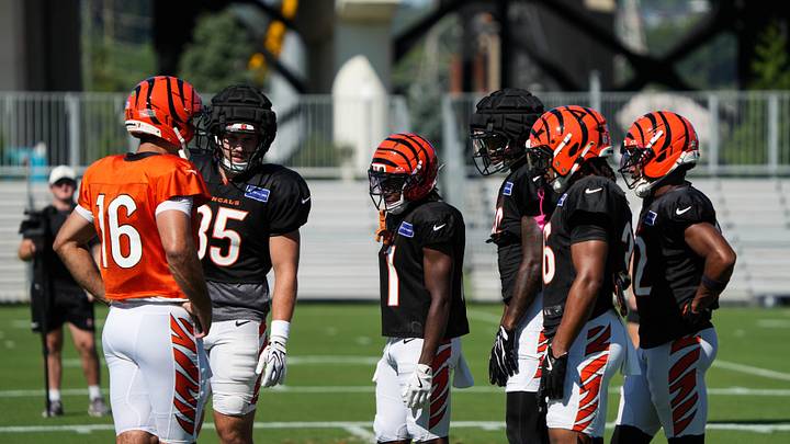 The Cincinnati Bengals practice during the 2026 preseason on Tuesday August 18, 2026. The Cincinnati Bengals practice during the 2026 preseason on Tuesday August 18, 2026.