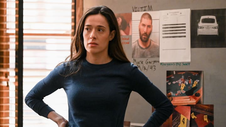 CHICAGO P.D. -- "Retread" Episode 11002 -- Pictured: Marina Squerciati as Kim Burgess -- (Photo by: Lori Allen/NBC)