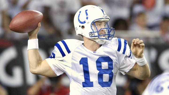 Indianapolis Colts quarterback Peyton Manning.