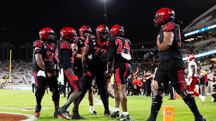 San Diego State Aztecs football. San Diego State Aztecs football.