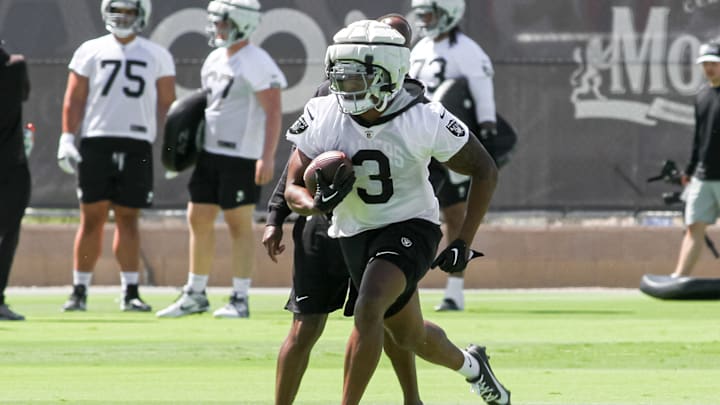 Las Vegas Raiders RB Zamir "ZEUS" White Las Vegas Raiders RB Zamir "ZEUS" White