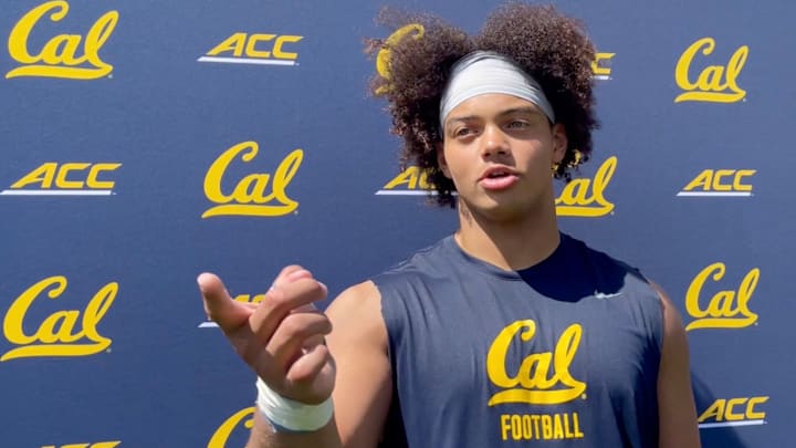 Cal outside linebacker Ryan McCulloch