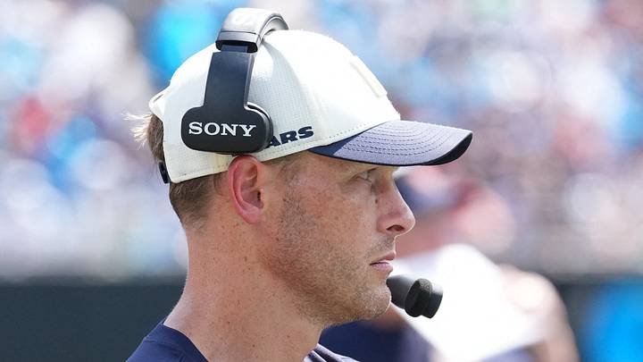 Chicago Bears head coach Ben Johnson