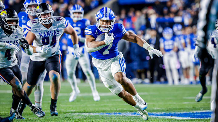 BYU running back Hinckley Ropati against Kansas BYU running back Hinckley Ropati against Kansas