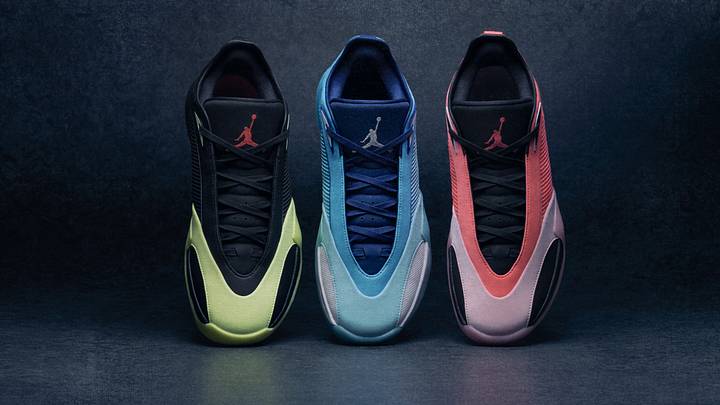 The Jordan Triangle in three debut colorways.