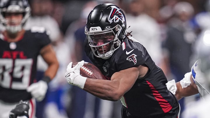 Atlanta Falcons running back Bijan Robinson Atlanta Falcons running back Bijan Robinson