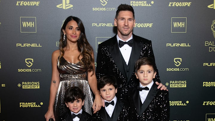 Lionel Messi y Antonella Roccuzzo tienen tres hijos llamados Thiago, Mateo y Ciro