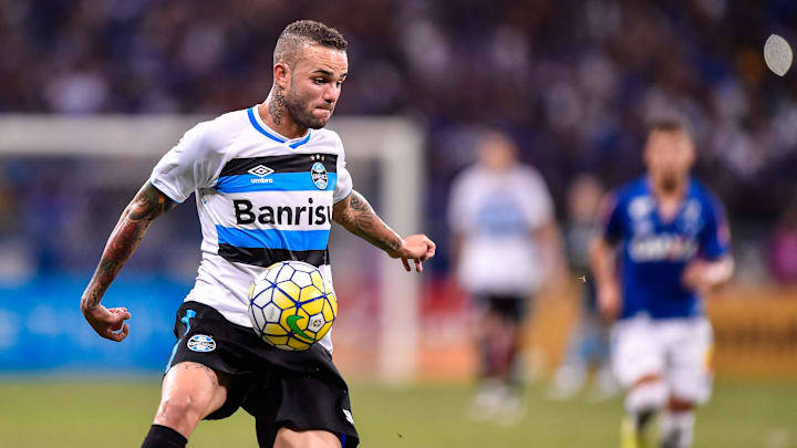 Luan marcou um golaço em 2016 diante do Cruzeiro