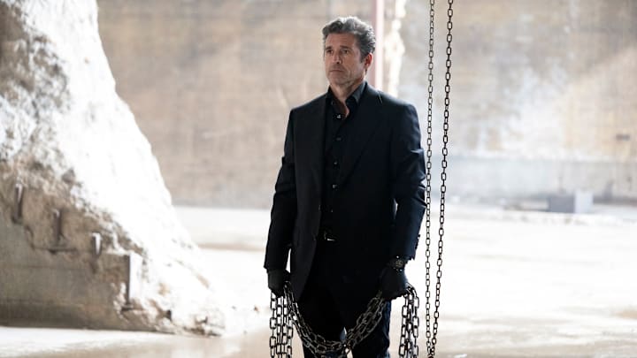 MEMORY OF A KILLER: Patrick Dempsey in the "Unhappy Ending" episode of MEMORY OF A KILLER airing Monday, Feb. 9 (9:00-10:00 PM ET/PT). © 2026 Fox Media LLC. CR: Robin CymbalyFOX.