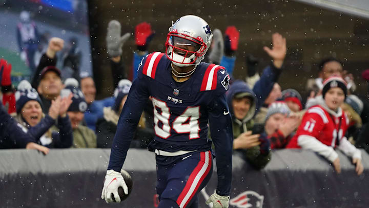 New England Patriots wide receiver Kendrick Bourne.