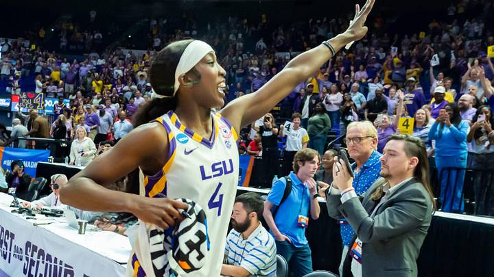 Flau’jae Johnson had 24 points in her final game at the PMAC as No. 2 LSU dominated No. 7 Texas Tech with a 101–47 win on Sunday. 