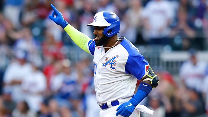 Marcell Ozuna fue una de las grandes figuras de los Bravos durante la finalizada semana