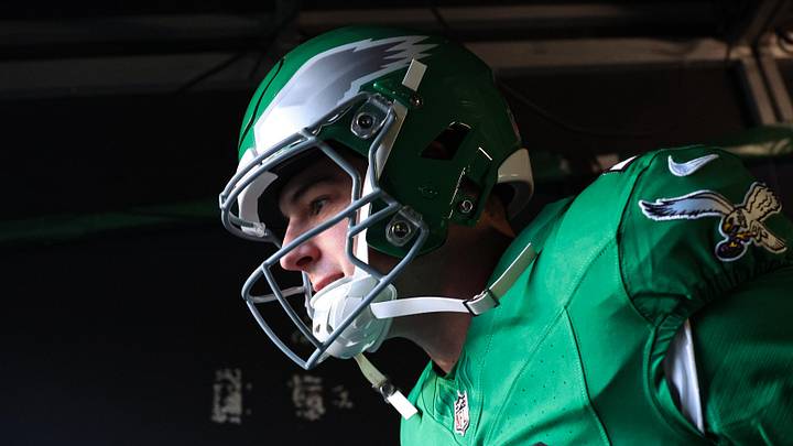 Philadelphia Eagles quarterback Tanner McKee