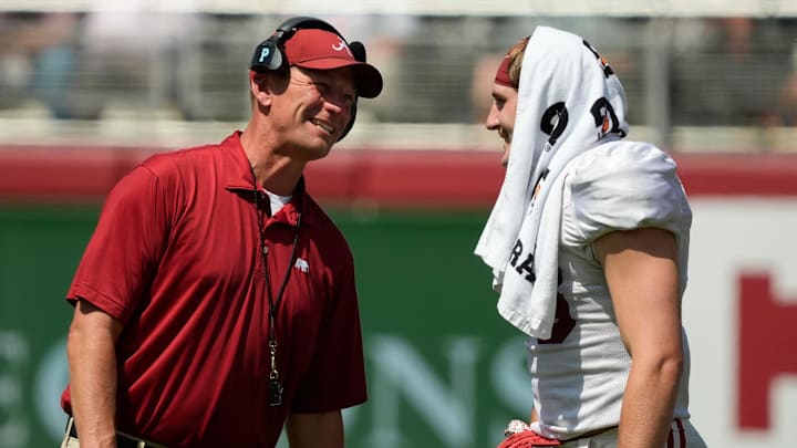 April 11, 2026; Tuscaloosa, AL, USA; during the Alabama A Day at Bryant-Denny Stadium.