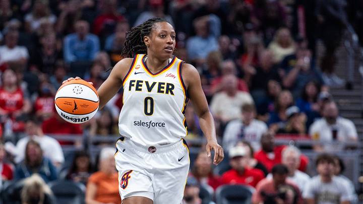 The Indiana Fever and guard Kelsey Mitchell are favored on Friday night. The Indiana Fever and guard Kelsey Mitchell are favored on Friday night.