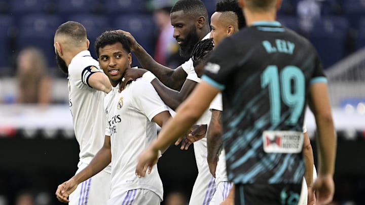 Rodrygo fez um golaço contra o Almería