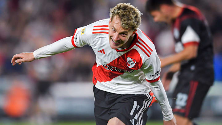 En 30 minutos, Facundo Colidio encontró su doblete frente al Central Córdoba en la Jornada 1 de la Liga Profesional.