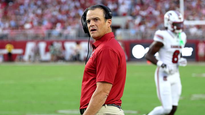 South Carolina coach Shane Beamer’s Gamecocks were blasted by Alabama in Week 4 after blowing a double-digit lead to Mississippi State the week prior. South Carolina coach Shane Beamer’s Gamecocks were blasted by Alabama in Week 4 after blowing a double-digit lead to Mississippi State the week prior.