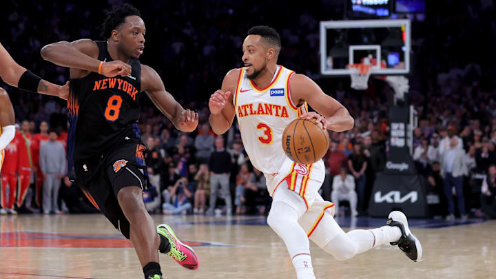 Atlanta Hawks guard CJ McCollum is a great prop target in Game 3.