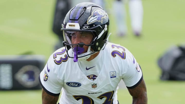 Baltimore Ravens cornerback Jaire Alexander