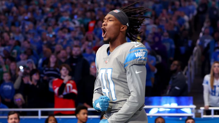 Detroit Lions cornerback A.J. Parker