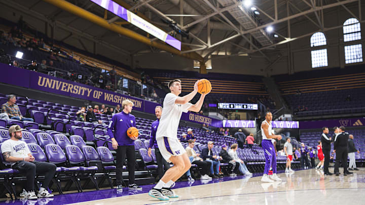 Nikola Dzepina made his UW basketball debut against Southern Utah. Nikola Dzepina made his UW basketball debut against Southern Utah.