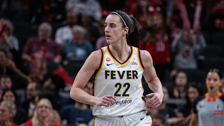 The Indiana Fever and guard Caitlin Clark are favored on Saturday.