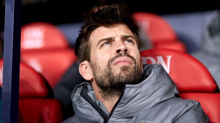 Gerard Piqué fue expulsado ante el Osasuna y finalizó su carrera en el fútbol 