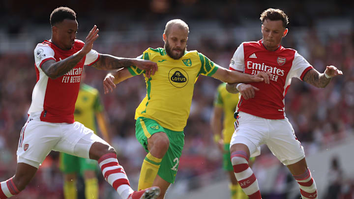 Pukki é um dos raros destaques dos Canários Pukki é um dos raros destaques dos Canários