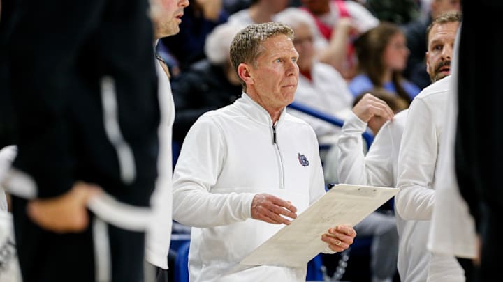 Gonzaga head coach Mark Few.