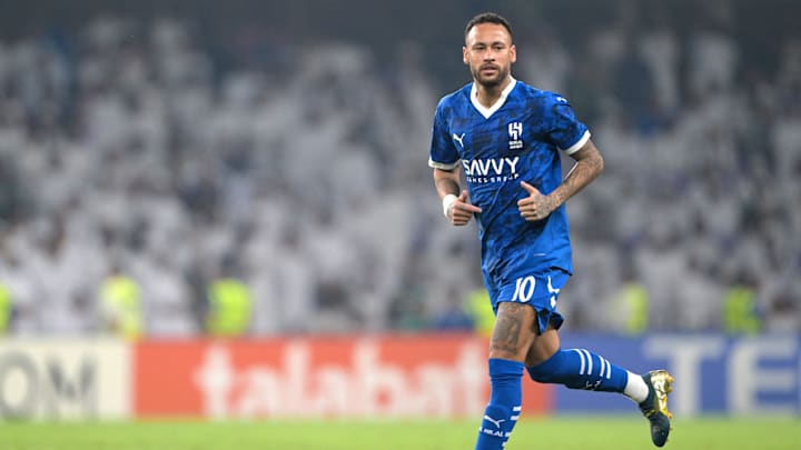 Neymar aún pertenece al Al Hilal de Arabia Saudita, donde tuvo un inicio complicado por una lesión