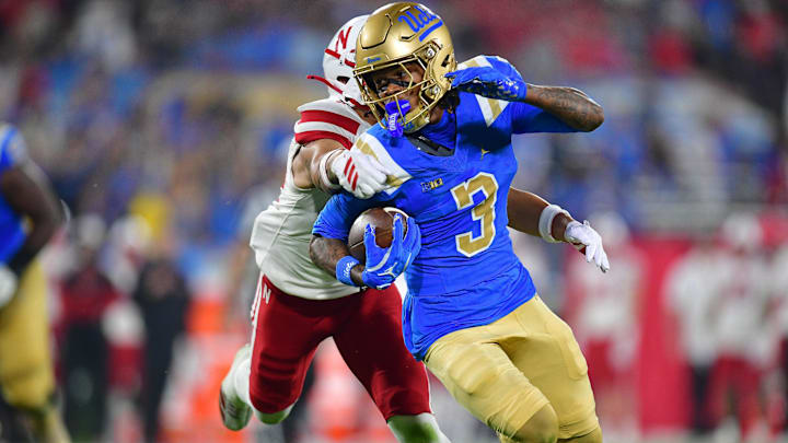 Kwazi Gilmer comes to Nebraska with two years of eligibility remaining after becoming the Bruins' WR1 this fall. 