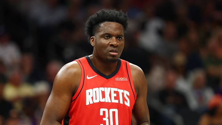 Houston Rockets center Clint Capela (30) against the Phoenix Suns at Mortgage Matchup Center on Apr. 7, 2026.