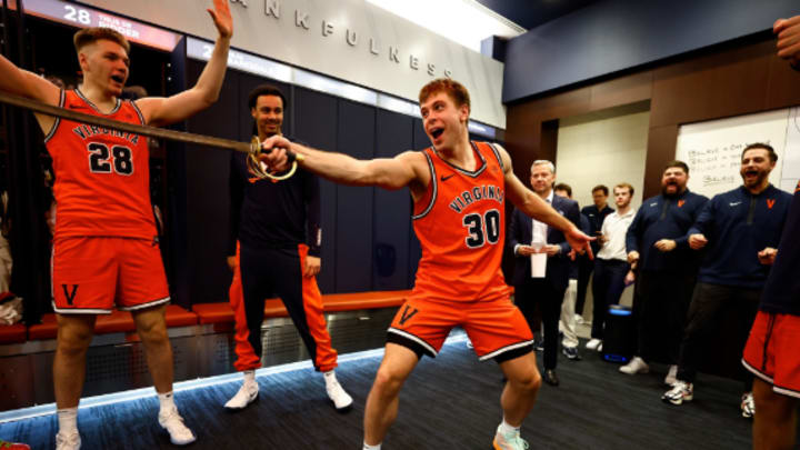 Dallin Hall Celebrates the Win Over Maryland