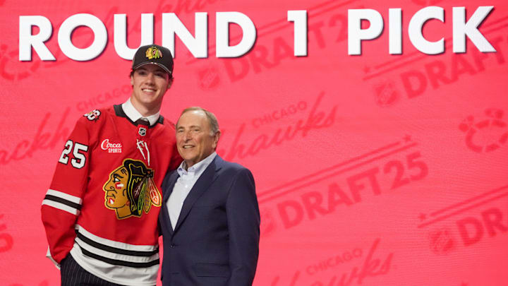 Edina High School star Mason West was picked in the first round of the recent NHL Draft.