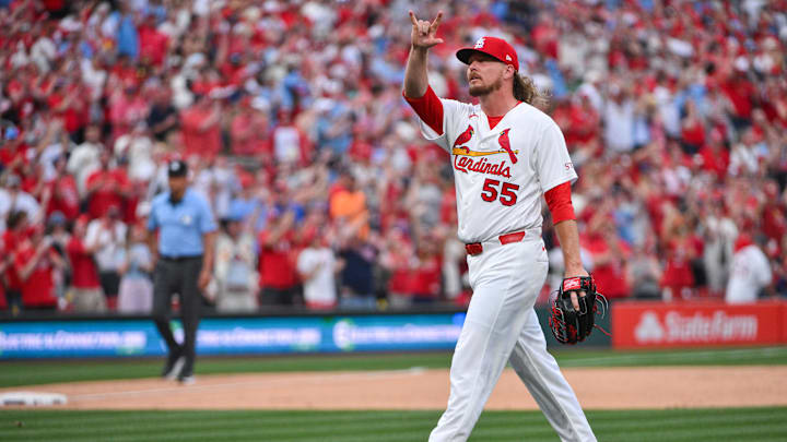 St. Louis Cardinals pitcher Ryne Stanek