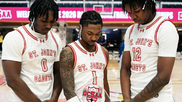 St. John's proved to be the top boys basketball team in Washington D.C. by winning the DCSAA AA title game over No. 2 Sidwell Friends. St. John's proved to be the top boys basketball team in Washington D.C. by winning the DCSAA AA title game over No. 2 Sidwell Friends.
