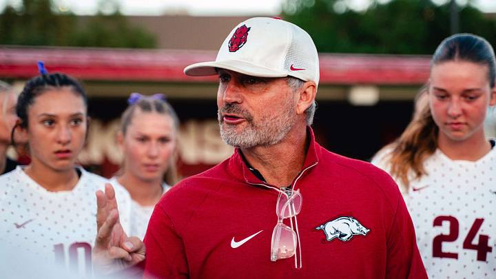 Arkansas Razorbacks soccer coach Colby Hale Arkansas Razorbacks soccer coach Colby Hale