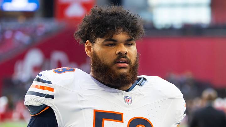 Chicago Bears offensive tackle Darnell Wright