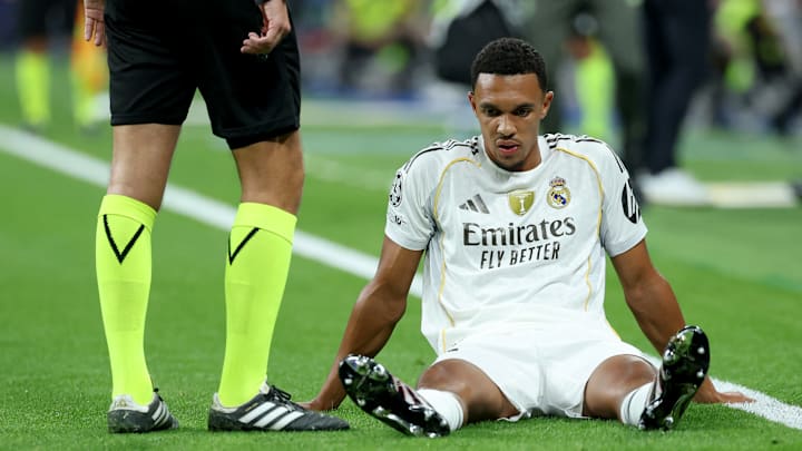Trent Alexander-Arnold est sorti sur blessure contre l'OM.