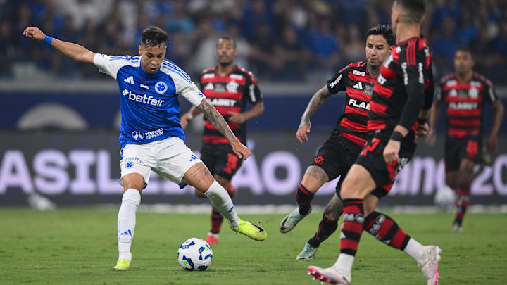 Kaio Jorge brilhou na vitória do Cruzeiro sobre o Flamengo 