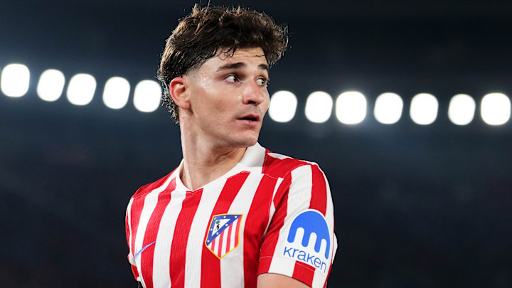 Julian Alvarez a brillé au Camp Nou avec l'Atlético. Julian Alvarez a brillé au Camp Nou avec l'Atlético.