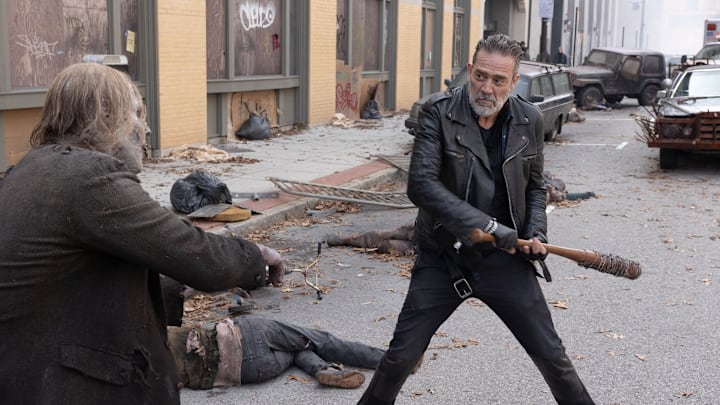 Jeffrey Dean Morgan as Negan - The Walking Dead: Dead City _ Season 2, Episode 4 - Photo Credit: Robert Clark/AMC