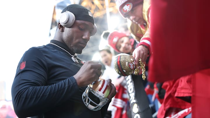 San Francisco 49ers wide receiver Deebo Samuel