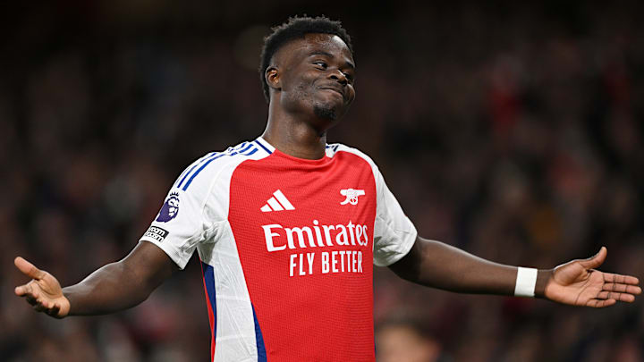 Bukayo Saka returned in style for Arsenal