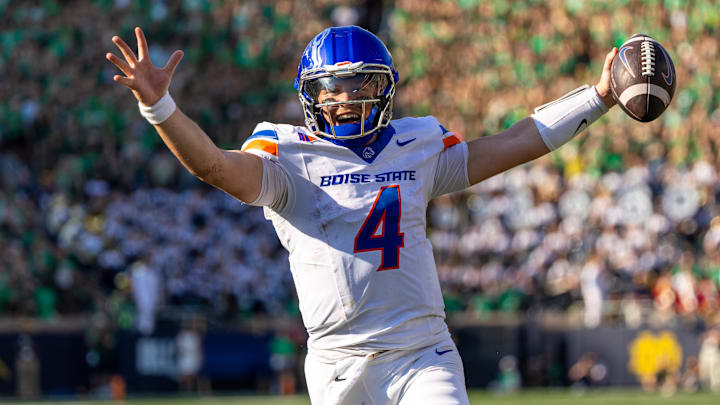 Boise State Broncos quarterback Maddux Madsen.