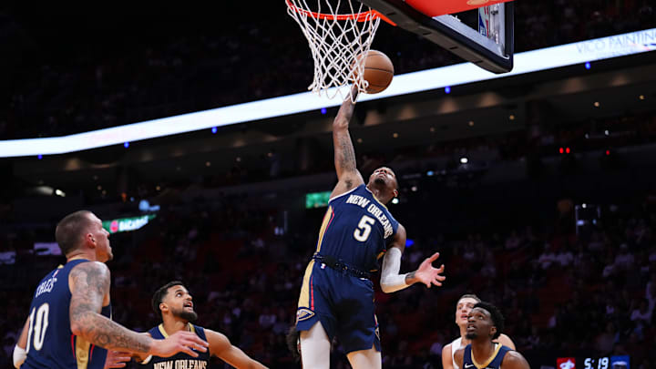 New Orleans Pelicans v Miami Heat