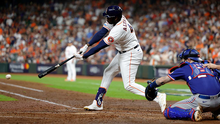 Championship Series - Texas Rangers v Houston Astros - Game Seven Championship Series - Texas Rangers v Houston Astros - Game Seven