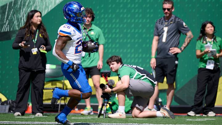 Boise State Broncos running back Sire Gaines. Boise State Broncos running back Sire Gaines.