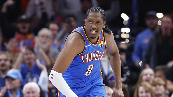 Oklahoma City Thunder forward Jalen Williams. Oklahoma City Thunder forward Jalen Williams.